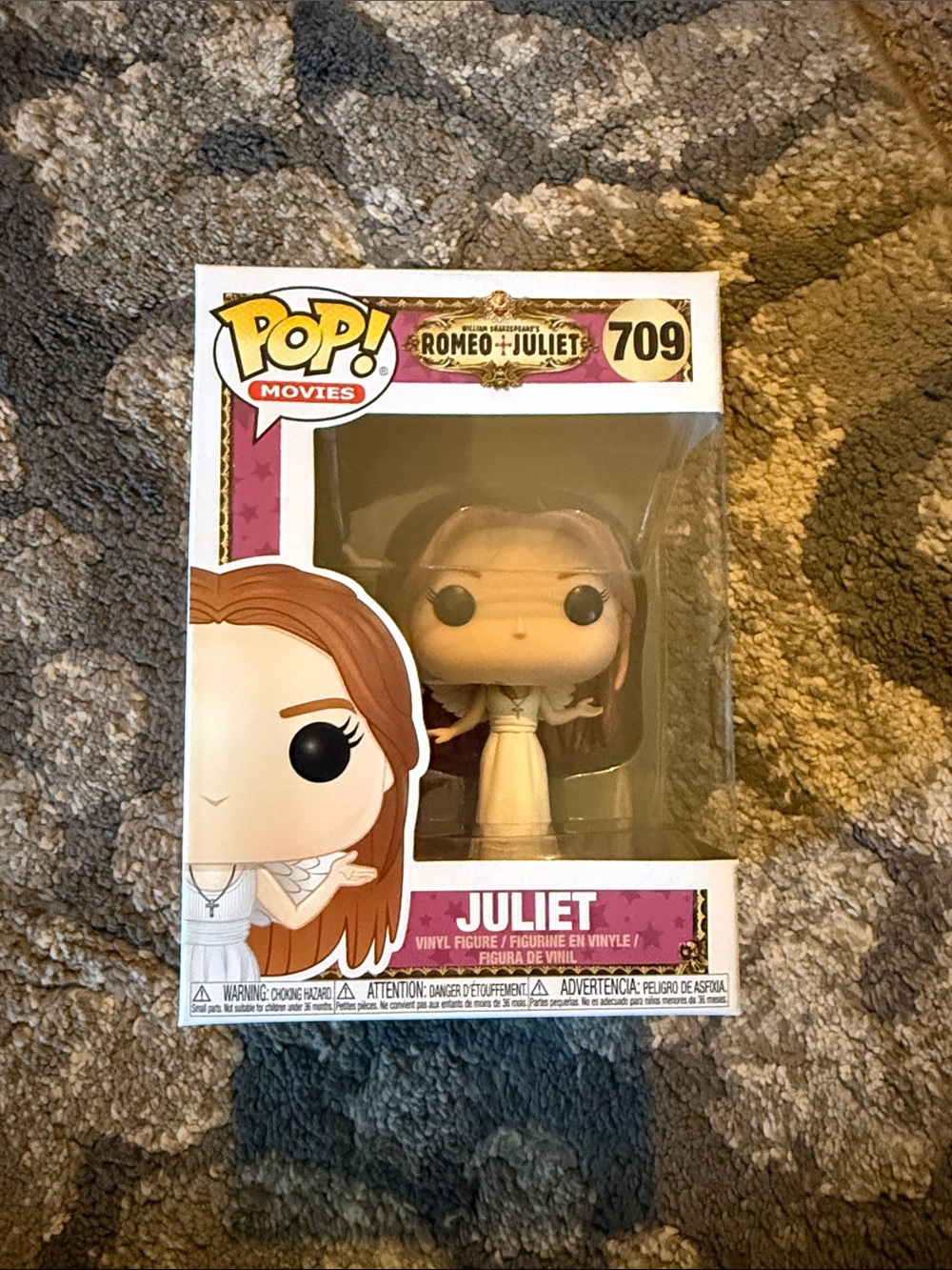 Funko Pop! Juliet Vinyl Figure - Cream, Pink, Brown